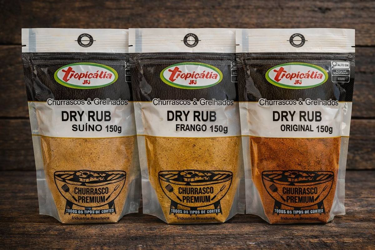 Dry Rub para Churrasco — Tropicália